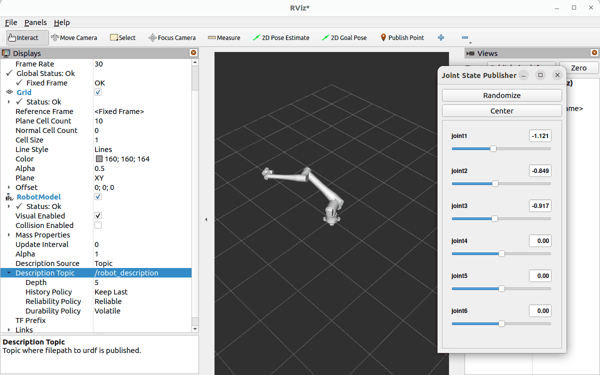 ROS2-RViz-MoveIt-Gazebo-URDF学习笔记(二)