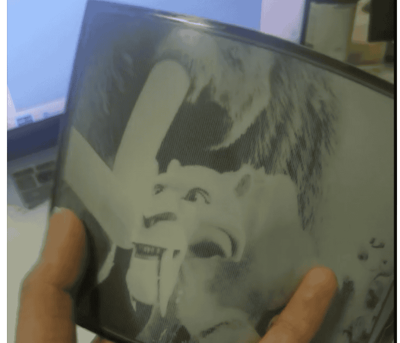 6.8寸柔性墨水屏黑白电子纸eink原装16灰度超快刷新TTL39pin接口ET068SC1可弯曲防摔电子书用