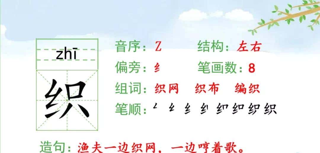 二年级下册语文课文22《小毛虫》图文详解及同步练习