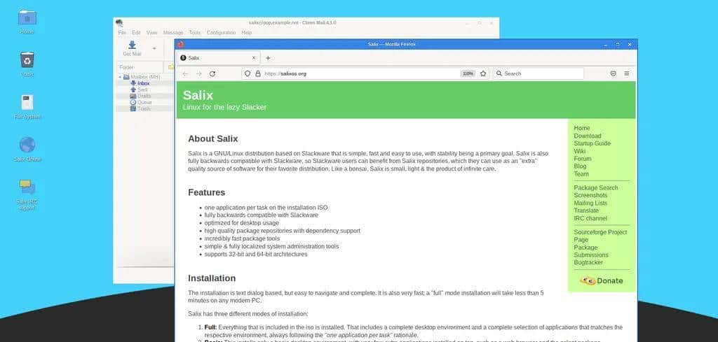 基于Slackware的Salix 15发布：搭载Xfce 4.16和Linux 5.15.63