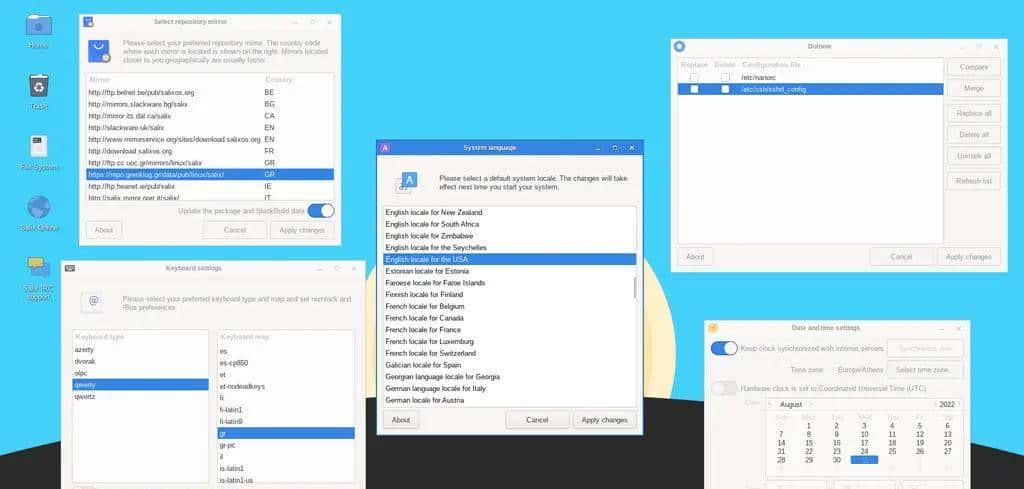基于Slackware的Salix 15发布：搭载Xfce 4.16和Linux 5.15.63