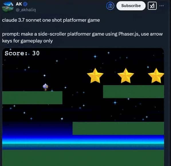 实测Claude 3.7：3200行代码一口气输出，弱智吧已失守