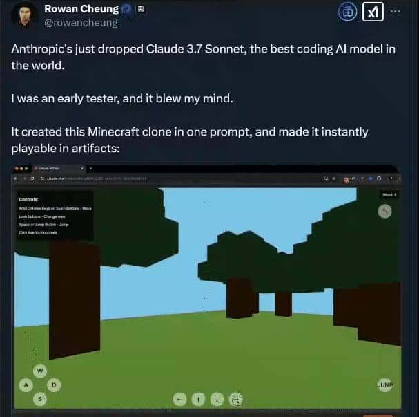 实测Claude 3.7：3200行代码一口气输出，弱智吧已失守