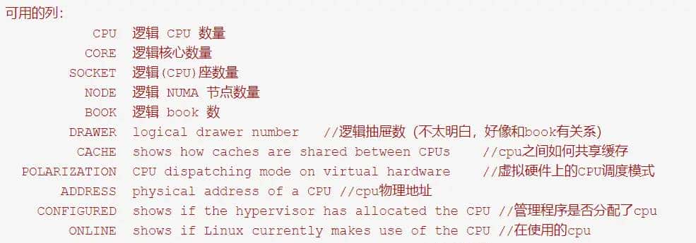 2021-01-05 lscpu、free -m命令 目录占用情况