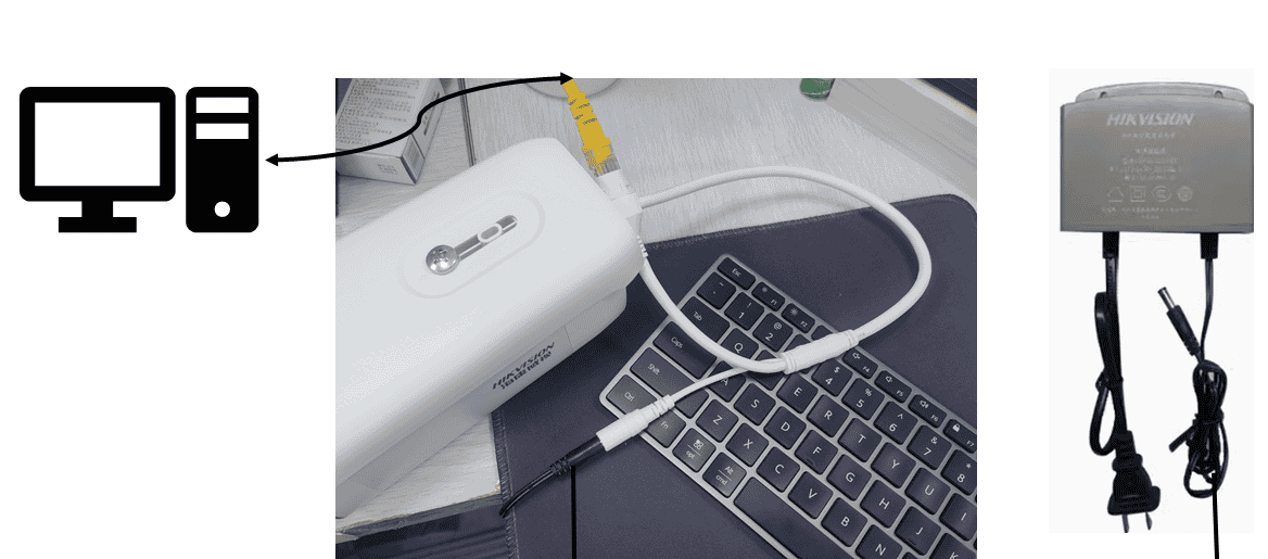 海康网络摄像头直连电脑、激活方法记录