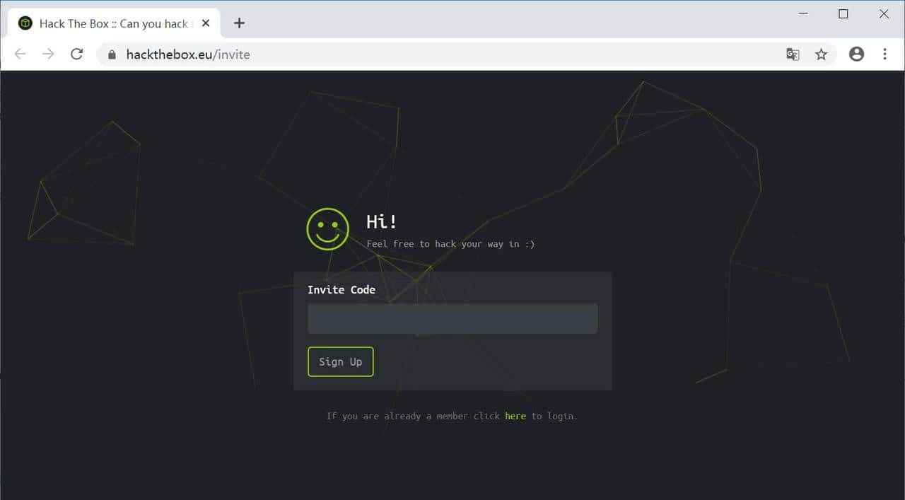 三十七，Web渗透提高班之hack the box在线靶场注册及入门知识