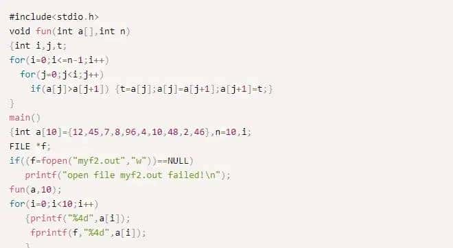 C语言必背100代码，C语言必会100代码大全