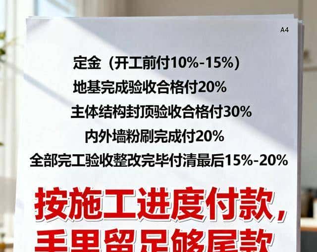 农村自建房，合同这么签，工头不敢坑你！记住3要3不要！