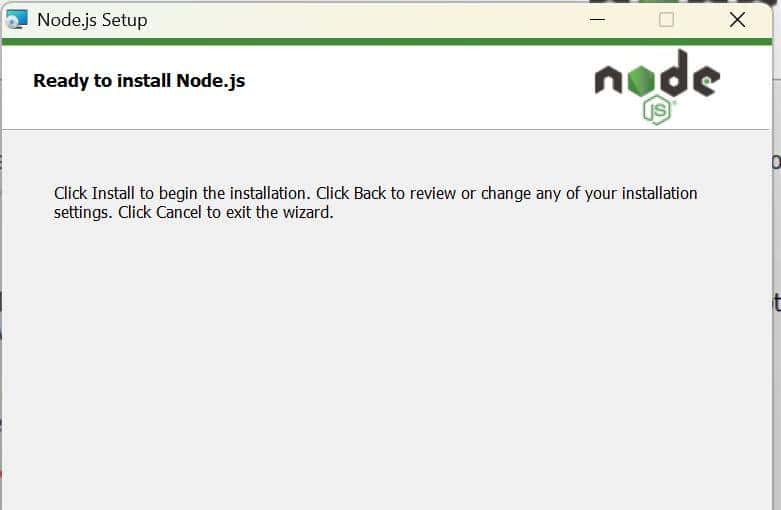windows 下搭建 Node 环境