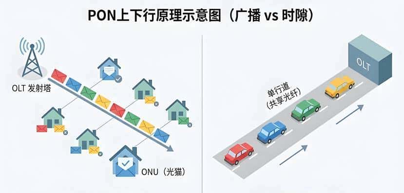 第4篇 | PON：一根光纤点亮一栋楼的“魔法”