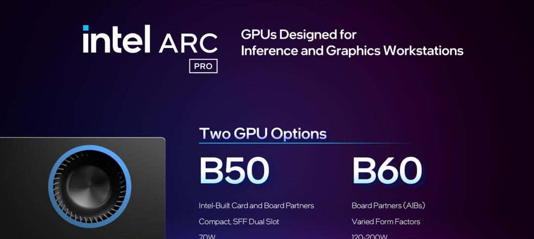 短小精悍的AI与图形工作站专业之选——英特尔锐炫 Pro B50显卡首发评测