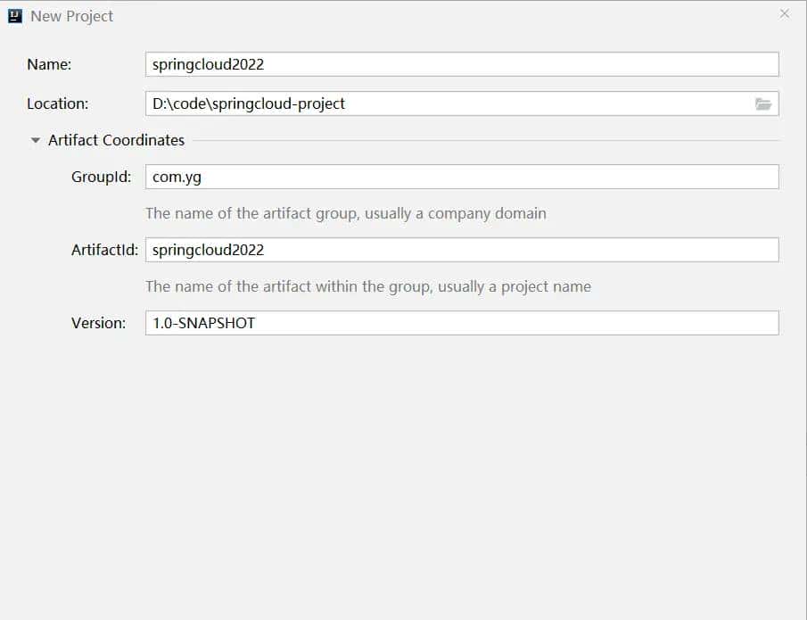 SpringCloud无介绍快使用，IDEA新建springcloud父工程（二）