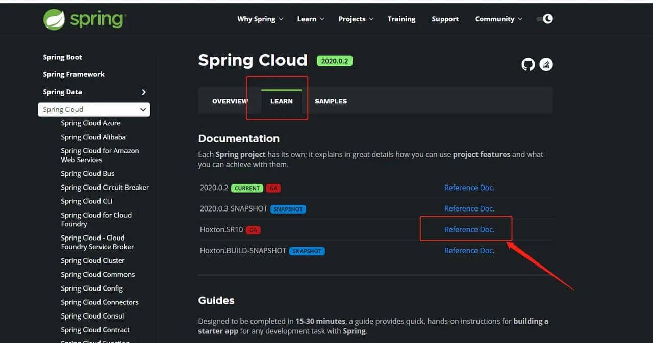 SpringCloud、SpringBoot、SpringCloud Alibaba版本