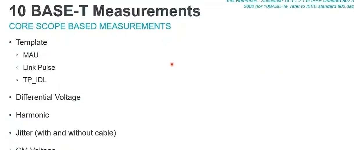 Ethernet PHY Test Solution
