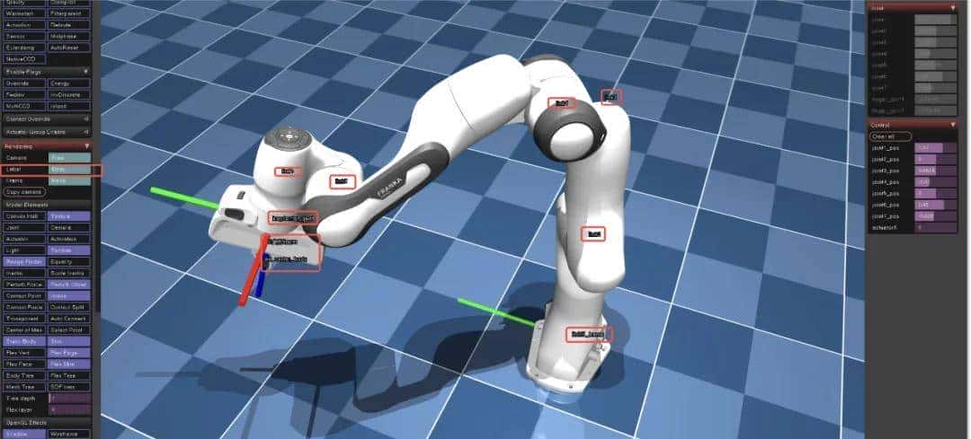 Mujoco 实用技术:MJCF/URDF手动对齐+Body位姿获取+KDL运动学控制