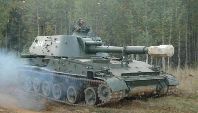 武器科普 苏联2S3自行火炮及部分衍生车型