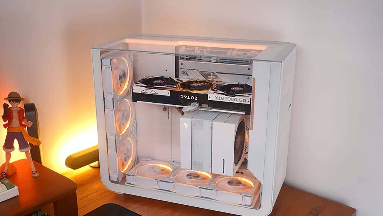 让主板I/O接口触手可及! SSUPD 星舰 Xhuttle 右侧形态装机方案展示