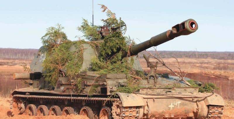 武器科普 苏联2S3自行火炮及部分衍生车型