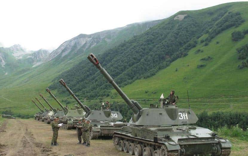 武器科普 苏联2S3自行火炮及部分衍生车型