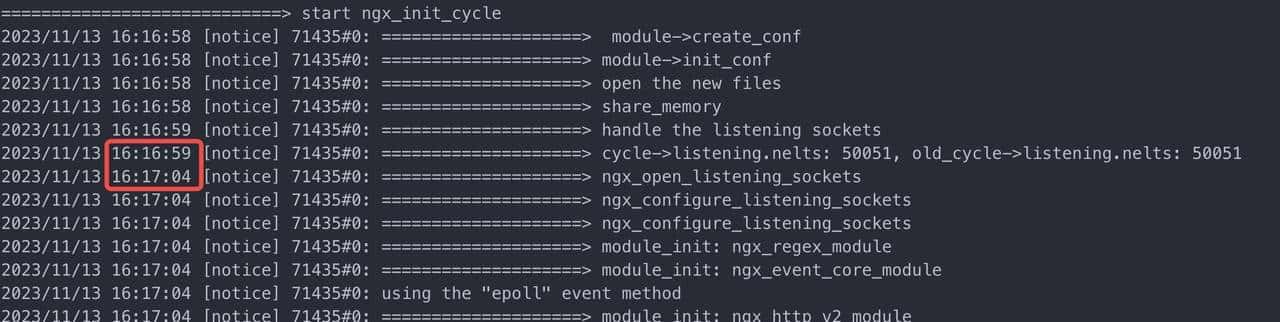 Nginx 多 worker 预监听端口时 reload 过慢