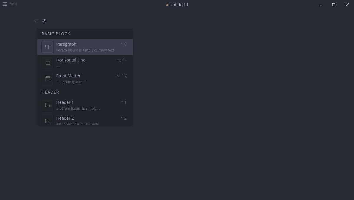 MarkText 简单而优雅的开源 Markdown 编辑器