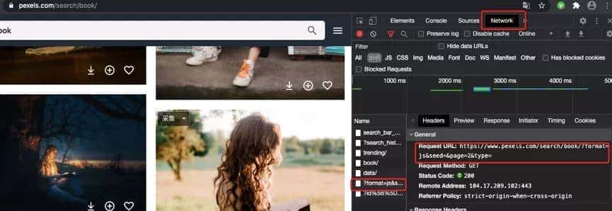 Python爬虫:如何实现异步加载爬取图片?