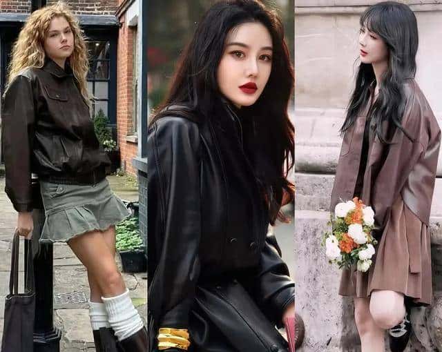 今年秋冬的皮衣真的火到不行！满大街都是穿皮衣的姐妹。