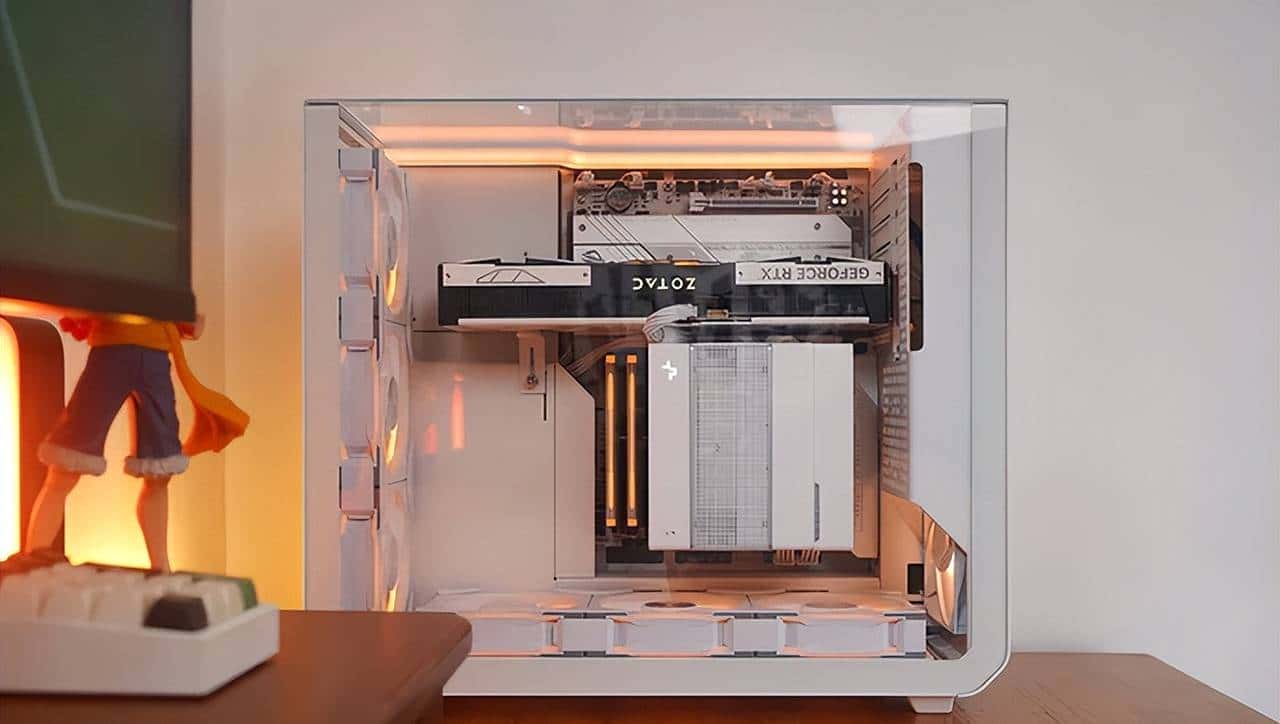 让主板I/O接口触手可及! SSUPD 星舰 Xhuttle 右侧形态装机方案展示