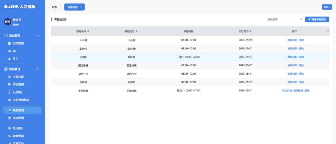 【推荐】一款开源免费、功能全面的人力资源管理系统