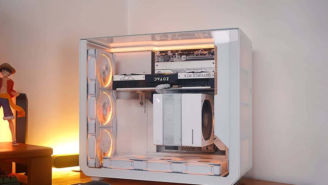 让主板I/O接口触手可及! SSUPD 星舰 Xhuttle 右侧形态装机方案展示