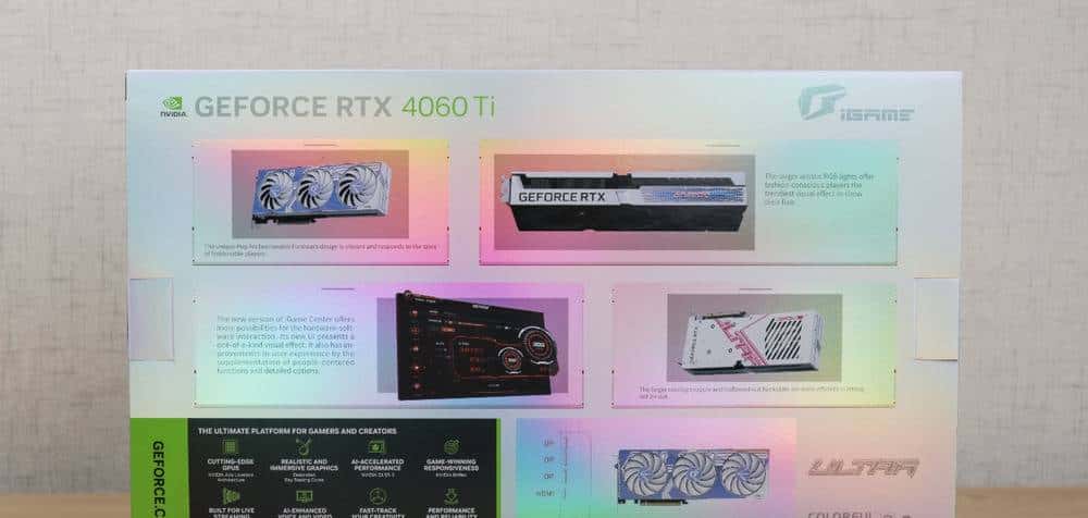 新一代RTX 40系甜品卡来袭：七彩虹iGame RTX 4060 Ti Ultra W OC 8GB首发评测