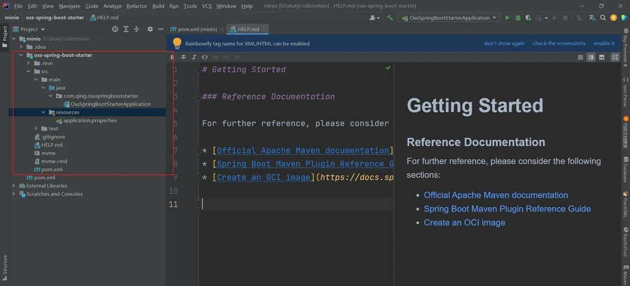 欢迎来完善：企业级的oss-spring-boot-starter