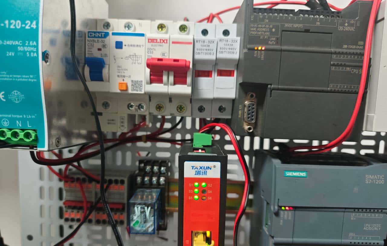 西门子PLC采集变频器参数总线协议转换技术在产线的应用