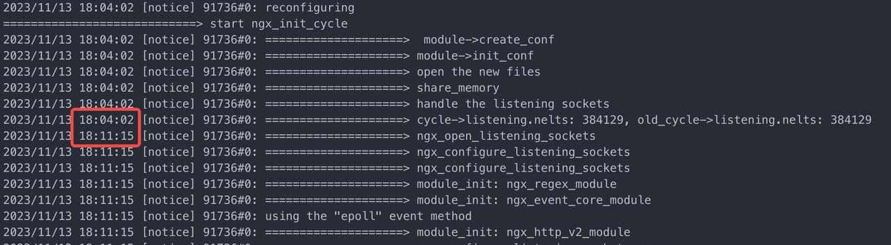 Nginx 多 worker 预监听端口时 reload 过慢
