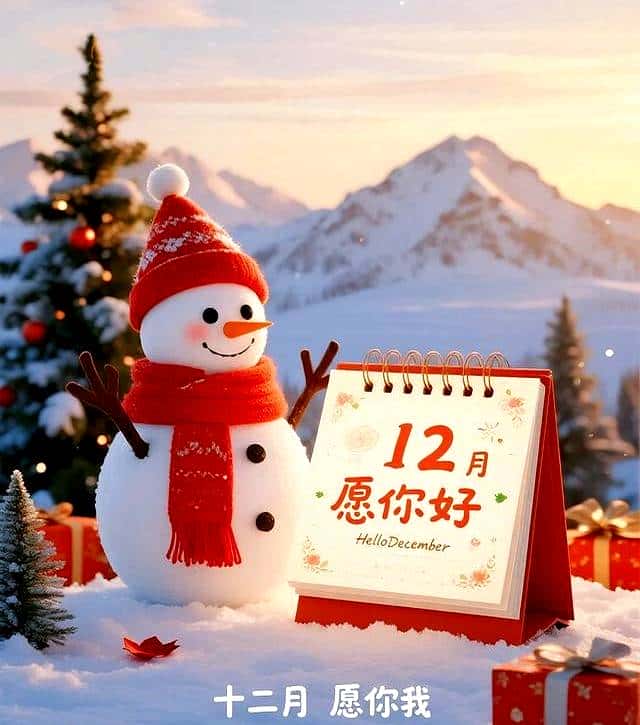 ²⁰²⁵₁₂.₁ 你好十二月，朋友圈必定要这样发，爆赞