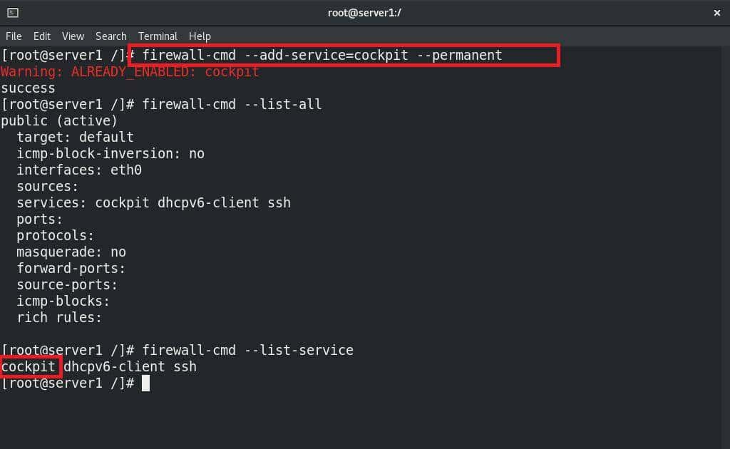 Web图形化Cockpit让Linux管理更简单-CentOS8.1Linux运维实战十二