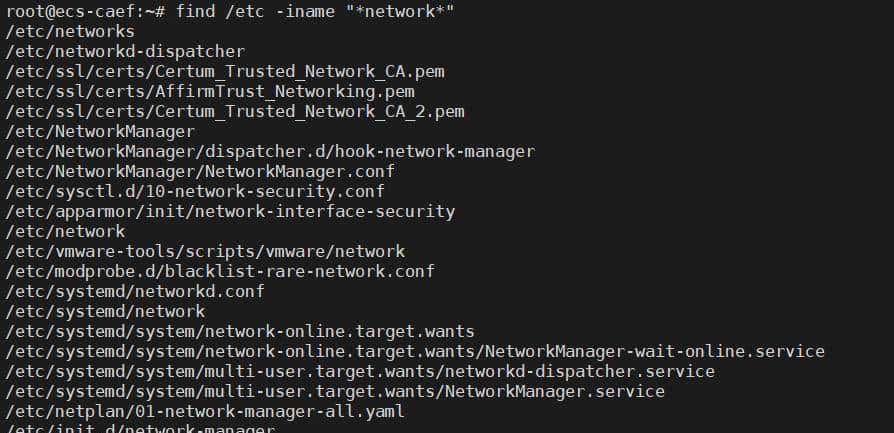 每天一个 Linux 知识：在文件系统中搜索文件 find 命令