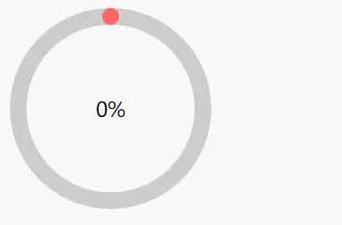 用 CSS+SVG 做一个优雅的环形进度条