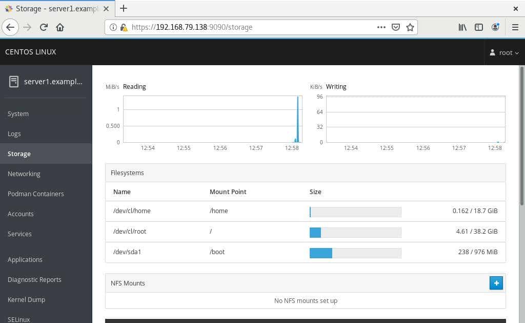 Web图形化Cockpit让Linux管理更简单-CentOS8.1Linux运维实战十二