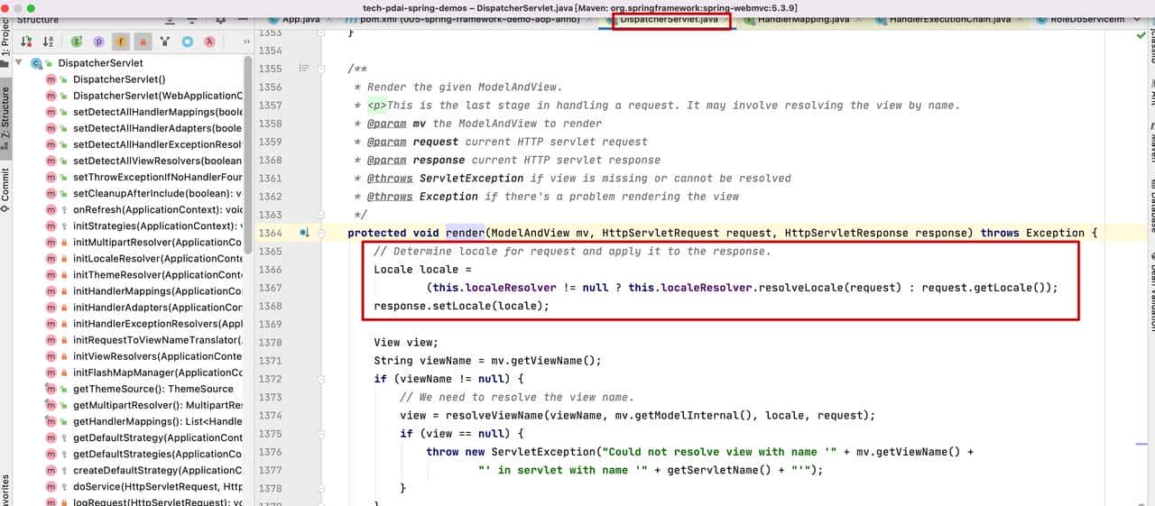 Spring框架系列(5) - 深入浅出SpringMVC请求流程和案例