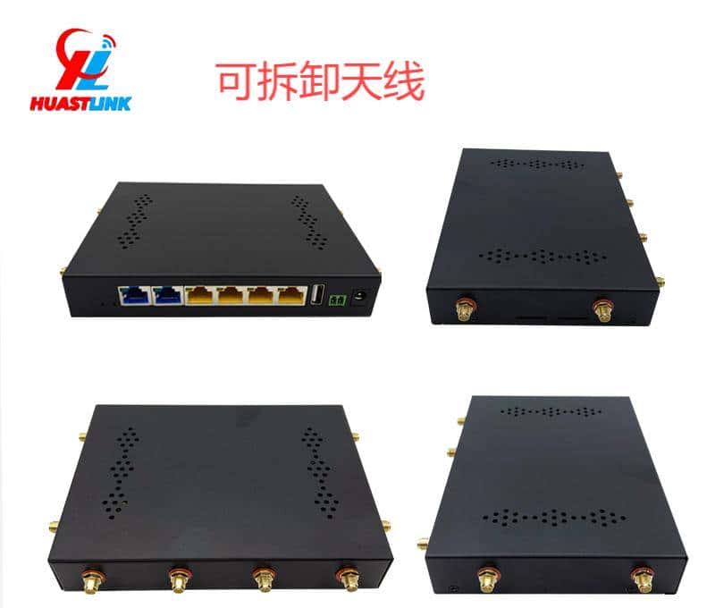 4口POE路由器支持双SIM卡4G5G插卡双频WIFI多组网方式供电摄像头