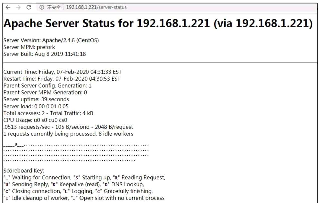web中间件Apache的性能调优