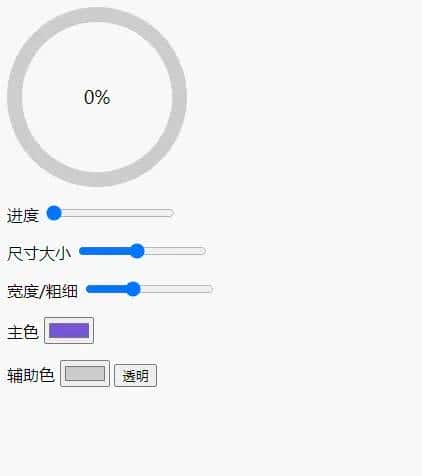用 CSS+SVG 做一个优雅的环形进度条