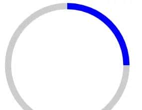 用 CSS+SVG 做一个优雅的环形进度条