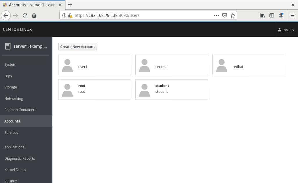 Web图形化Cockpit让Linux管理更简单-CentOS8.1Linux运维实战十二
