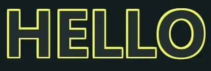 CSS制作渐变描边等文字特效