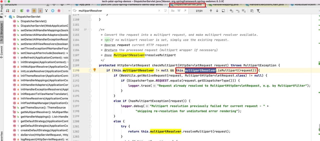 Spring框架系列(5) - 深入浅出SpringMVC请求流程和案例