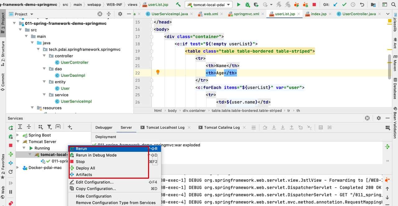 Spring框架系列(5) - 深入浅出SpringMVC请求流程和案例