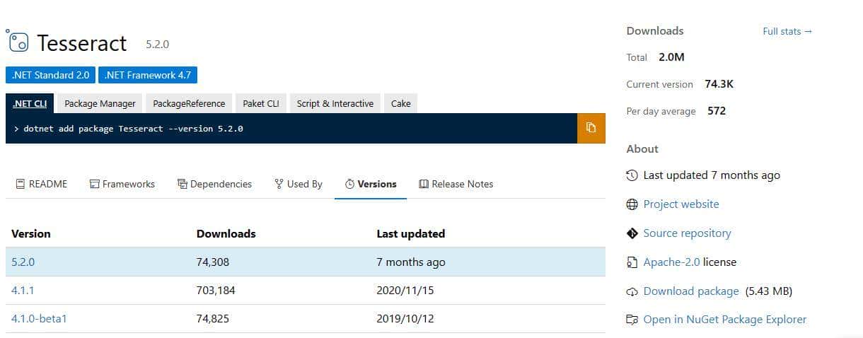 Tesseract库:一个强劲的开源OCR引擎
