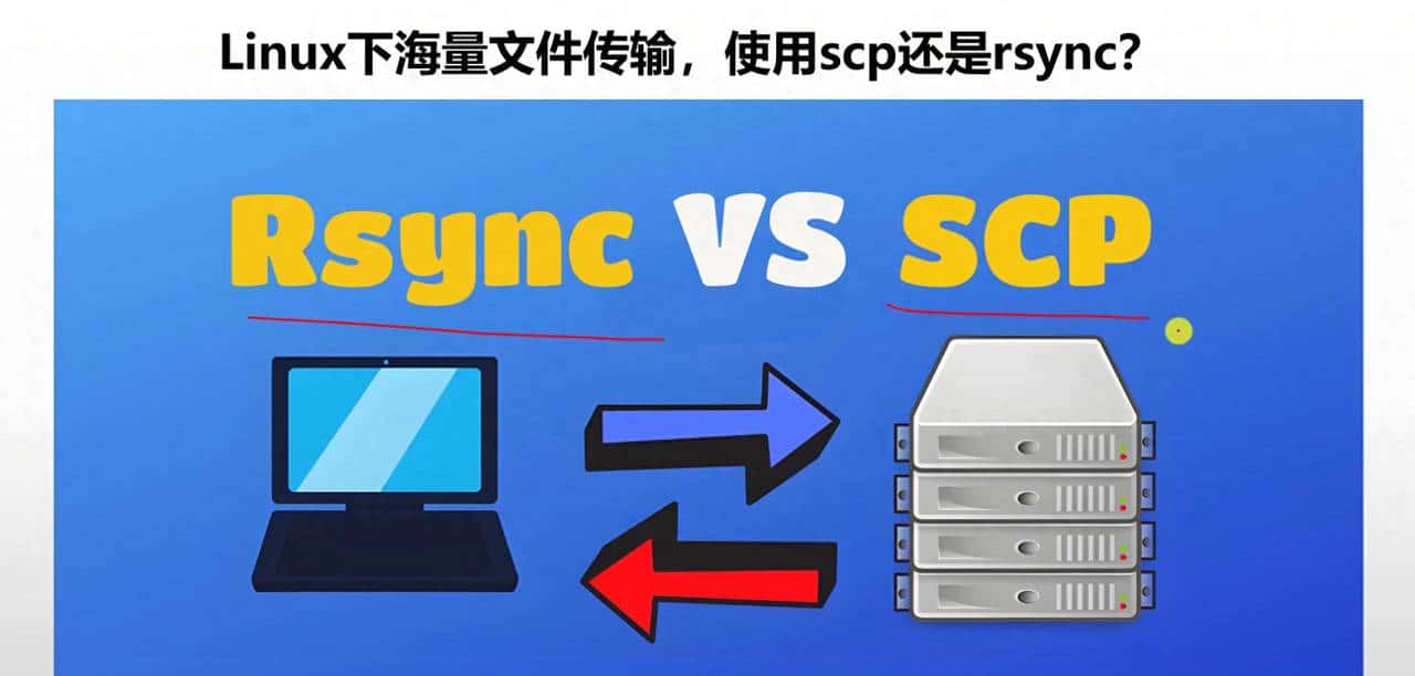 rsync与scp的区别与不同使用场景